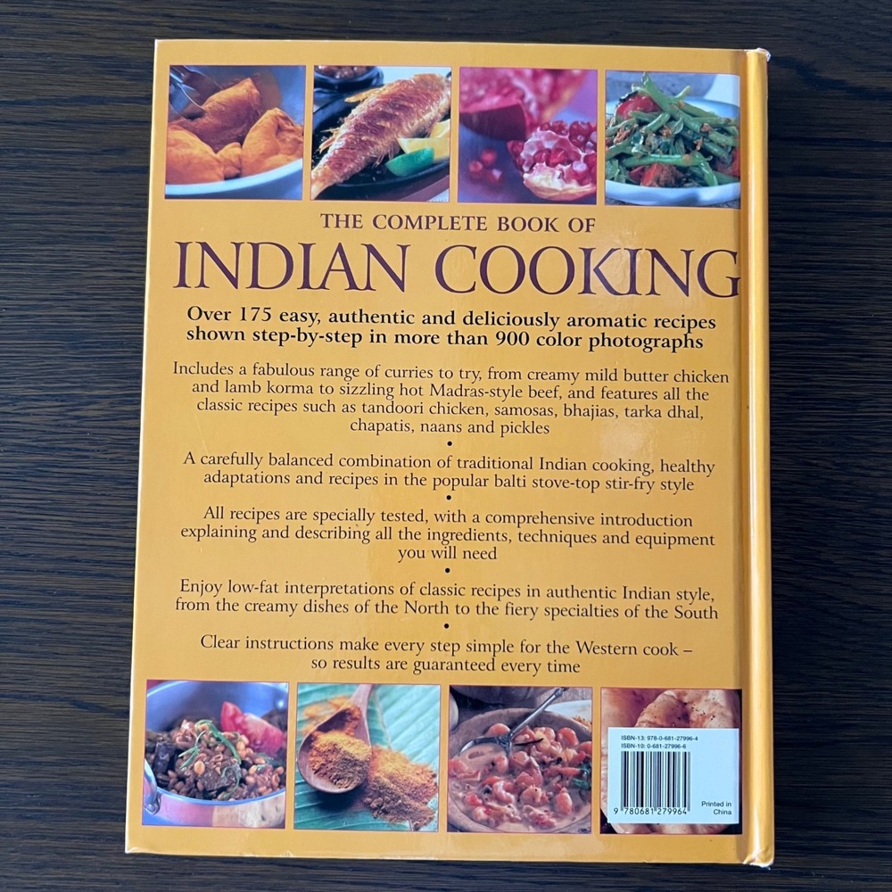 The Complete‎ Book of Indian Cooking - Hardcover By Shehzad Husain - GOOD X - Picture 2 of 2